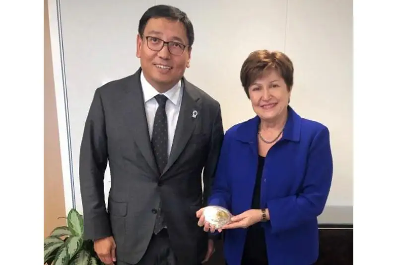 Глава Нацбанка РК посетил с рабочей поездкой Вашингтон