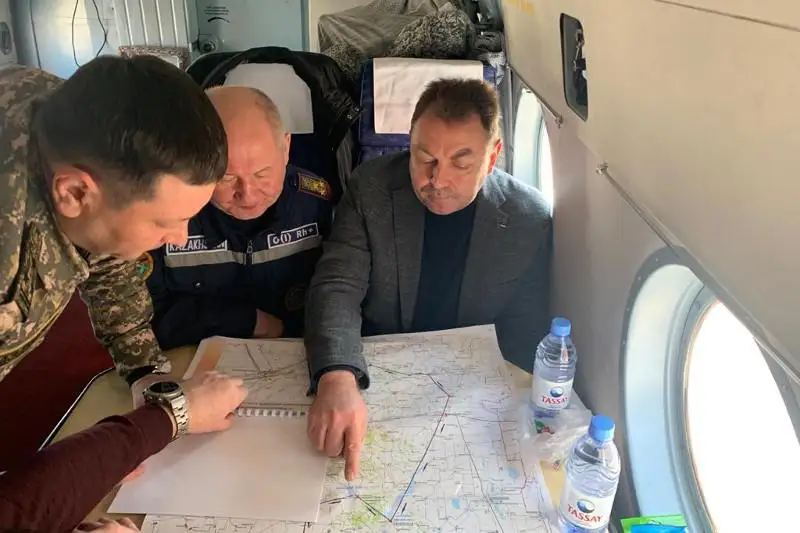 Паводкоопасные участки проверили в Северо-Казахстанской области