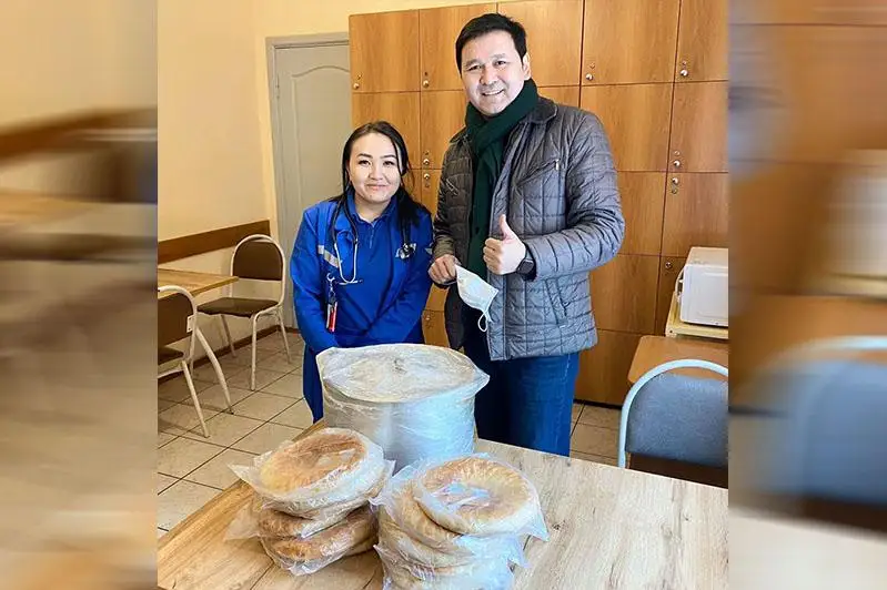 Бесплатно доставляют горячую еду врачам рестораторы в СКО