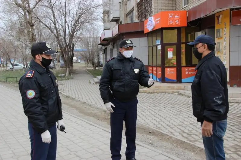 Более 700 нарушений ЧП выявлено полицейскими в Актюбинской области
