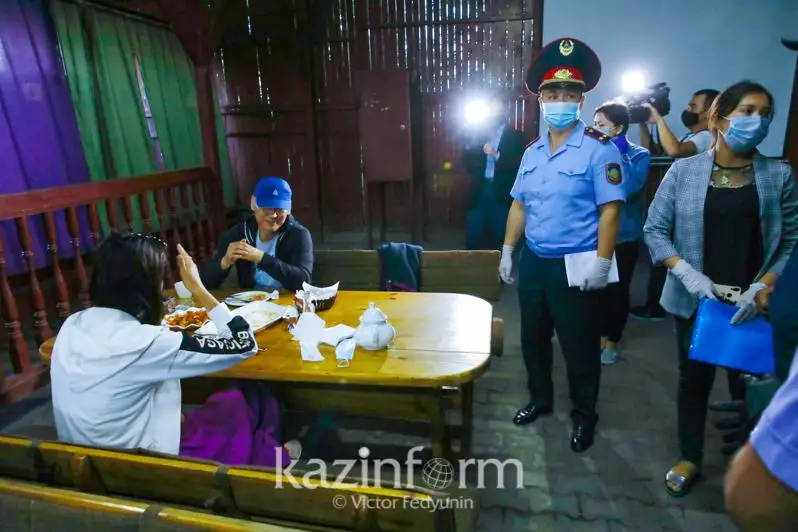 С 5 июля в столице выявили более 60 фактов нарушения карантина со стороны увеселительных заведений