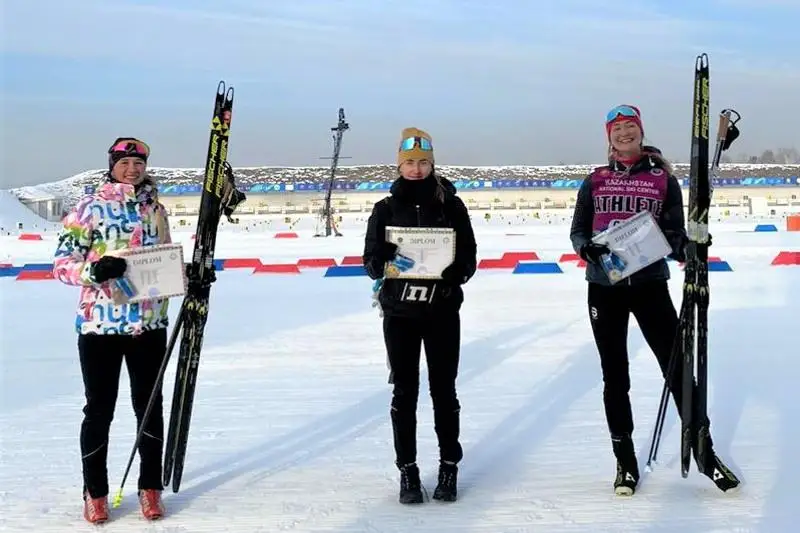В Щучинске завершился Чемпионат Казахстана по лыжным гонкам