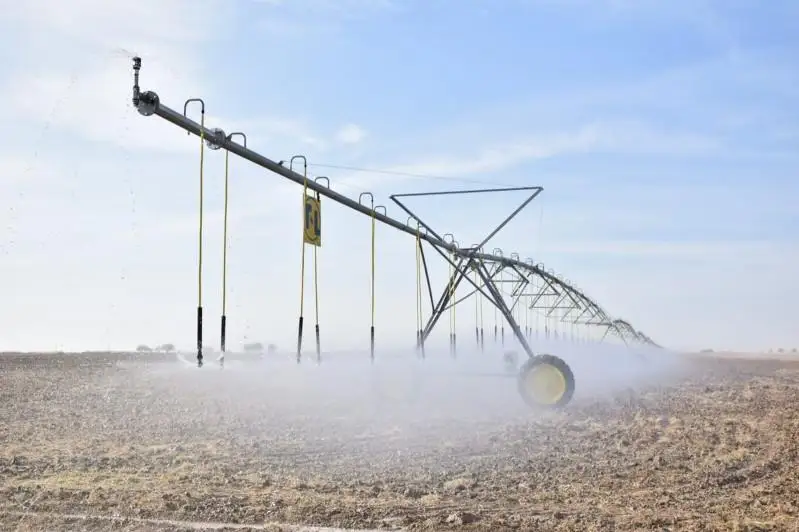 Американскую технологию дождевого полива внедрили в Туркестанской области