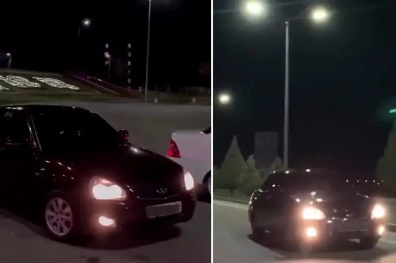 Ради хайпа и лайков таразский водитель грубо нарушил ПДД и режим ЧП