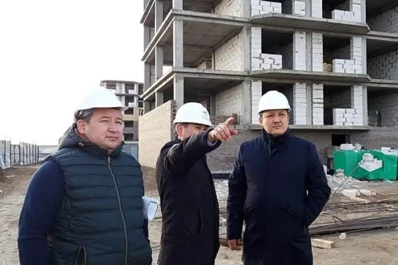 Строительство нового микрорайона «Жастар» проинспектировал аким Атырау