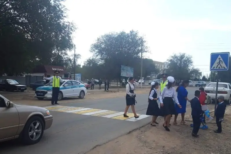 Во всех учебных заведениях Алматинской области в День знаний полиция обеспечила безопасность