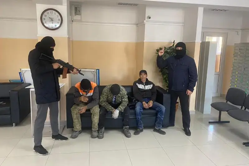 В Талгаре Алматинской области проводятся антитеррористические учения