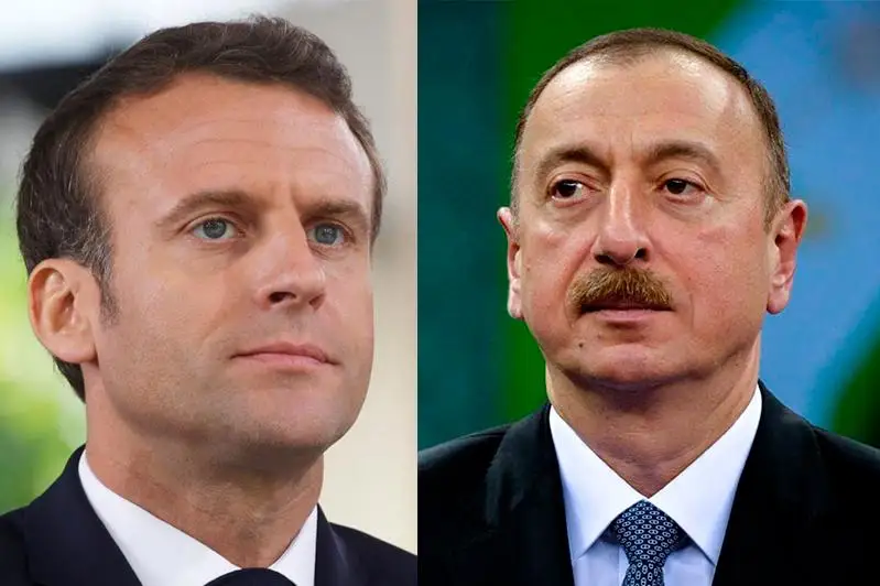 Президенты Франции и Азербайджана обсудили эскалацию в Нагорном Карабахе