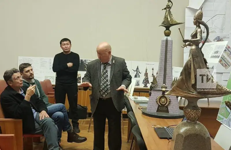 Заслуженный деятель искусств Казахстана установит скульптуру царицы Сююмбике в Казани