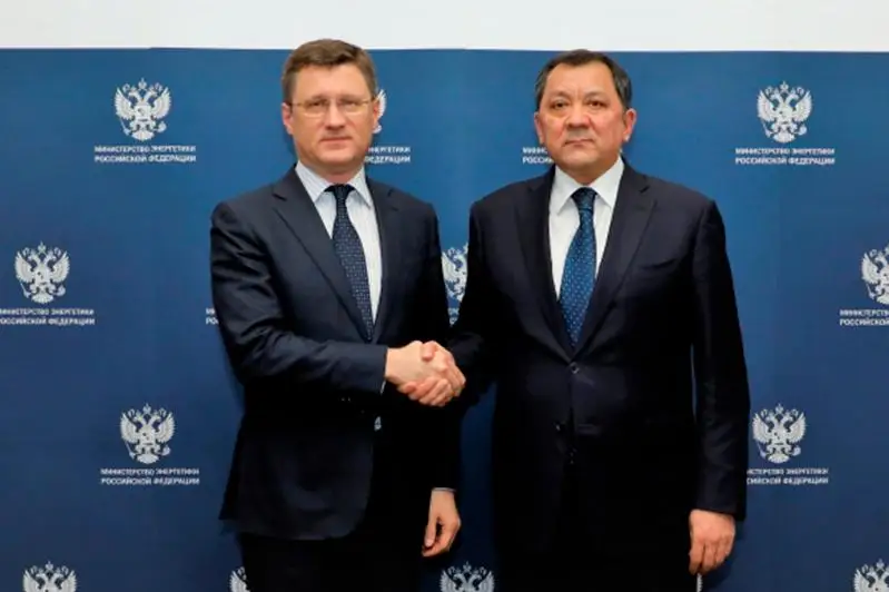 Нурлан Ногаев встретился с министром энергетики РФ Александром Новаком