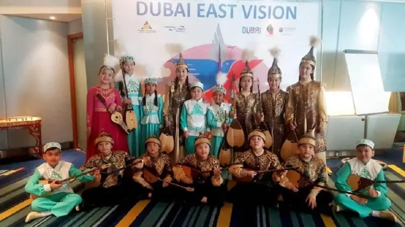 Юные столичные домбристы вернулись с призами из Дубая