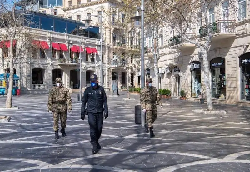 Жесткий карантин ввели в Баку и других городах Азербайджана