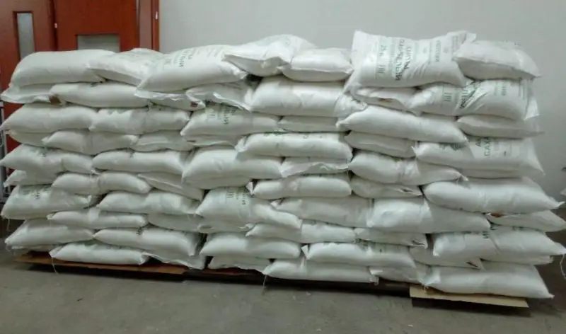 В Павлодарскую область доставили 11 тонн сахара из местной свеклы