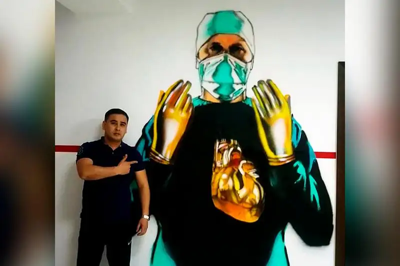 В Атырау поддержали врачей, работающих с заболевшими  коронавирусом