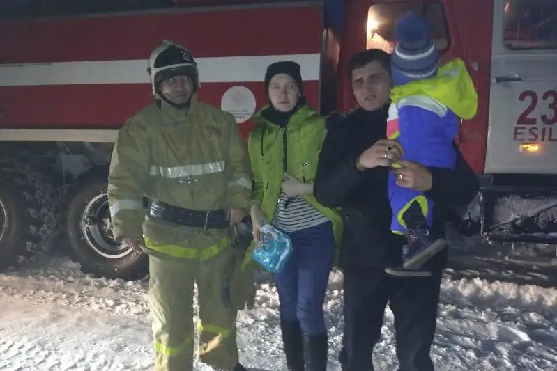 Спасатели вновь борются с непогодой в Акмолинской области