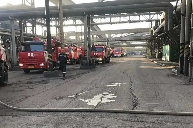 На ТЭЦ в Темиртау произошел пожар