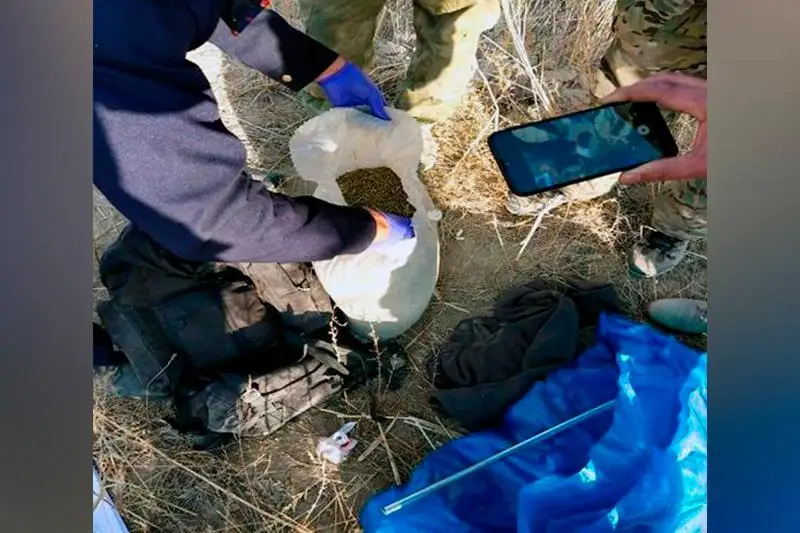 Свыше 70 кг наркотиков изъяла из незаконного оборота Пограничная служба КНБ