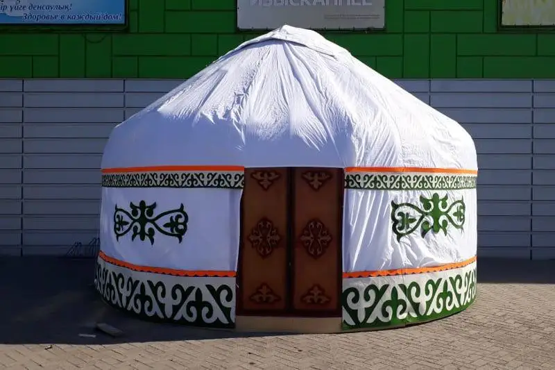 Юрты изготавливают осужденные в Павлодарской области