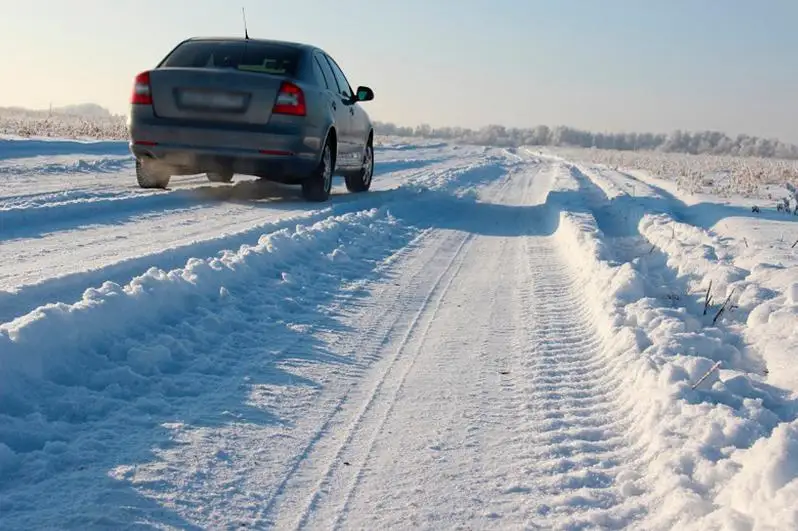 На каких автодорогах республиканского значения ограничено движение из-за непогоды