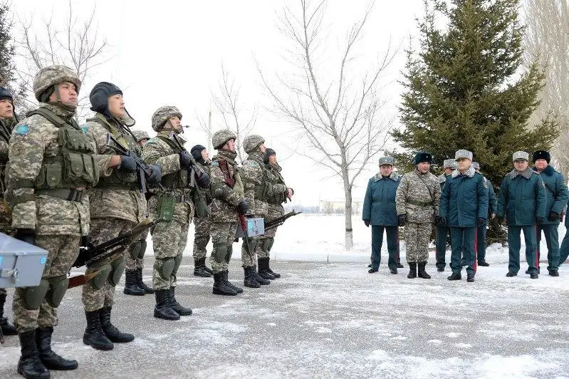 Действия по сигналу тревоги отработали военнослужащие в столице