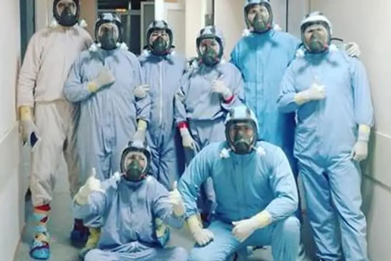 В провизорных стационарах на помощь приходят студенты Карагандинского медицинского университета