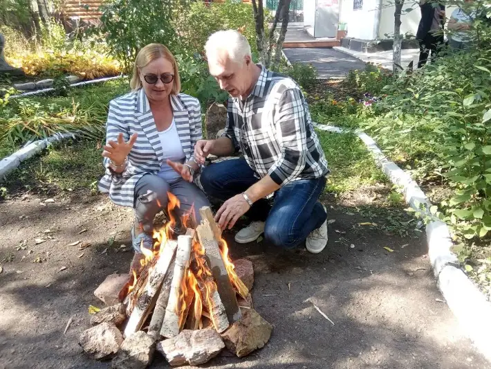 Третий Цветаевский костер зажгли в Кокшетау