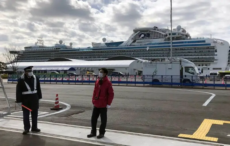 У троих россиян с круизного лайнера Diamond Princess подтвердился коронавирус