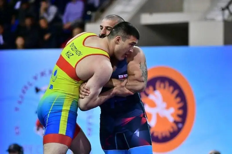 Алимхан Сыздыков завоевал «золото» Чемпионата РК по греко-римской борьбе