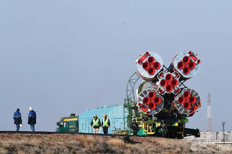 Последняя ракета «Союз - ФГ» вывезена на Гагаринский старт