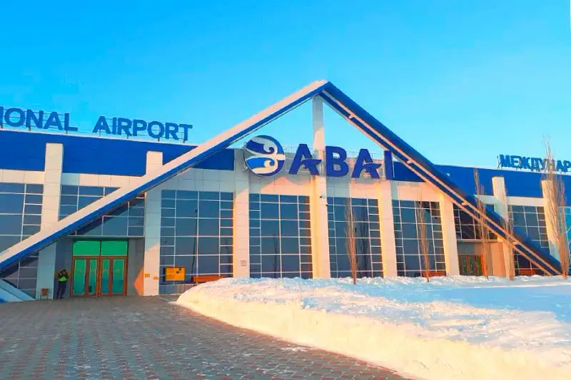 АBAI: Новая вывеска появилась на здании аэропорта Семея