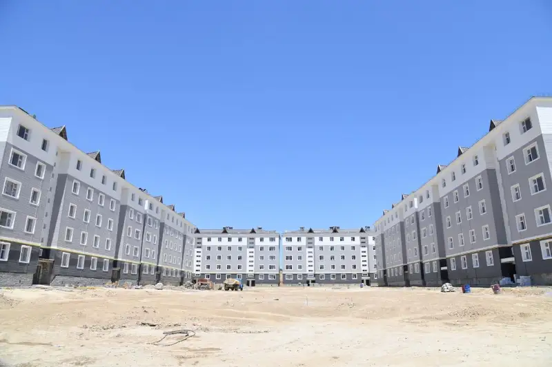 Один миллион квадратных метров жилья строится в Шымкенте