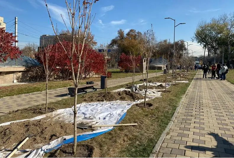 Аллея журналистов появилась в Алматы