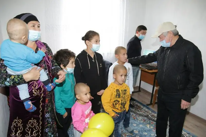 Многодетная семья в Жамбылской области обрела жилье по проекту «Асарлатып үй салу»