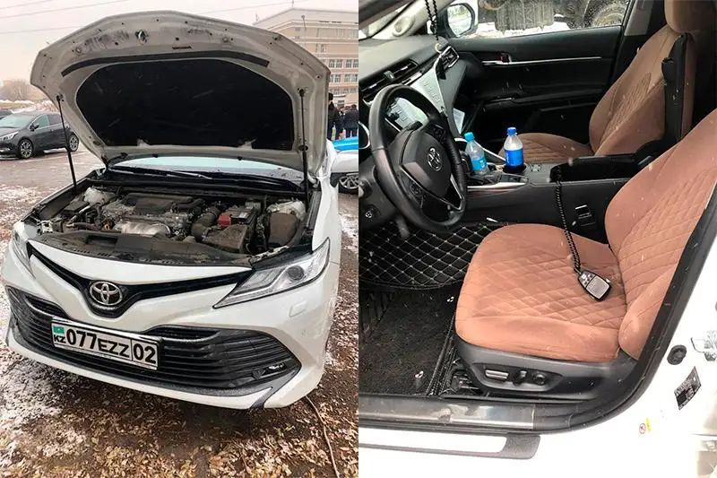 18-летнего водителя с кустарными госномерами задержали на дорогах Алматы