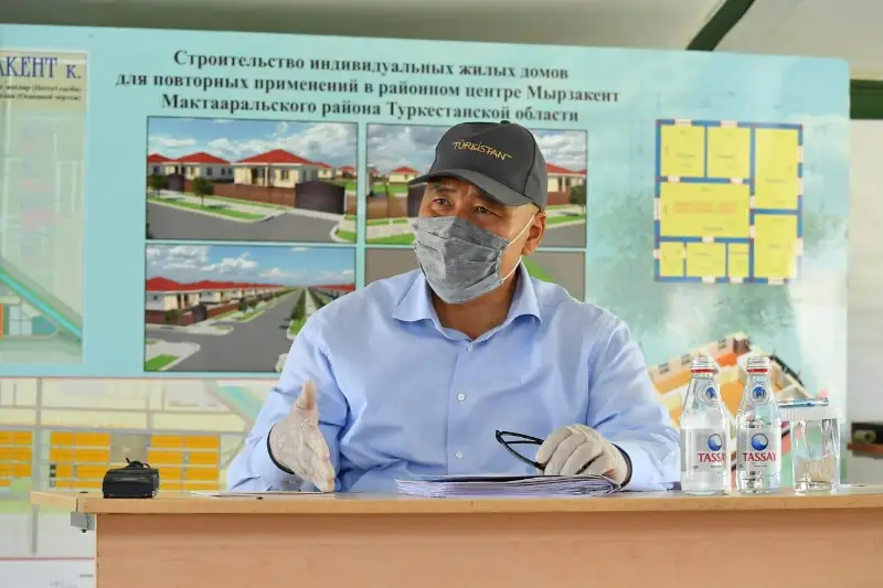 Умирзак Шукеев: Ни на минуту нельзя останавливать строительство в Мактааральском районе