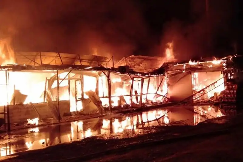 Продуктовые бутики на 250 кв.м горели в Сарыагаше