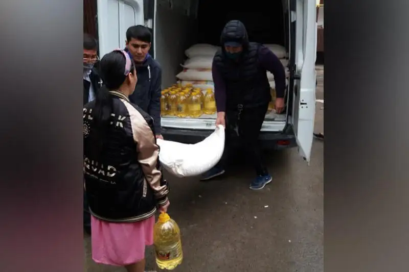 «Біз біргеміз»:  помощь оказывают многодетным семьям Жамбылской области предприниматели
