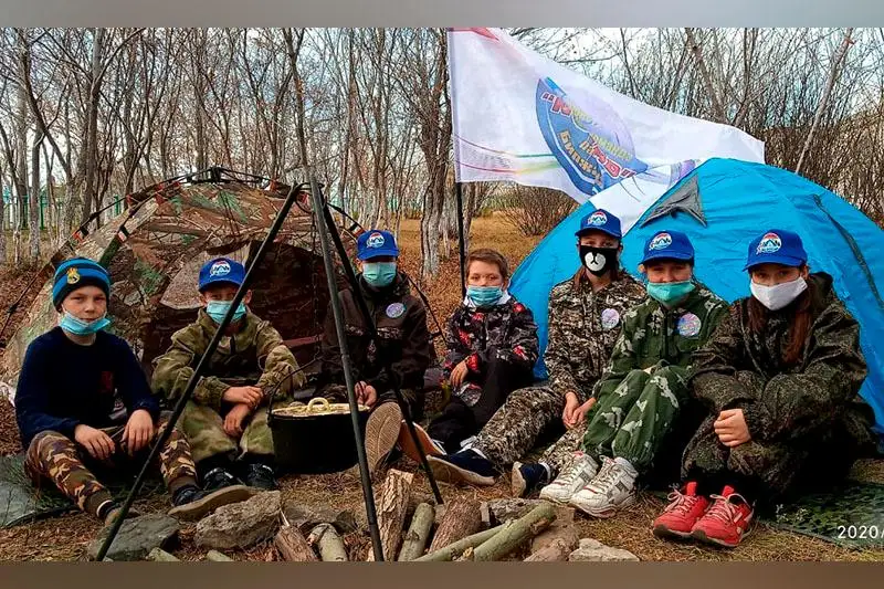 В онлайн-формате прошел лагерь скаутского движения в Акмолинской области