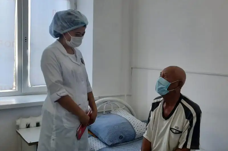 Последний пациент вылечился от КВИ в Ордабасинском районе Туркестанской области