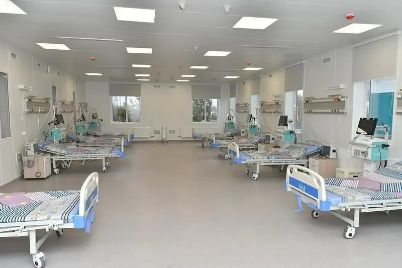 Новая инфекционная больница приняла первых пациентов в СКО