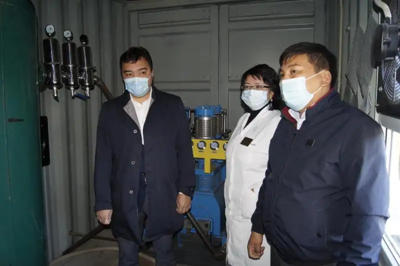 Кислородную станцию построил предприниматель в Кентау