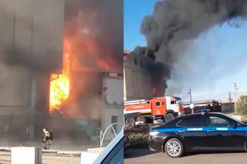 Названа причина взрыва в Туркестане