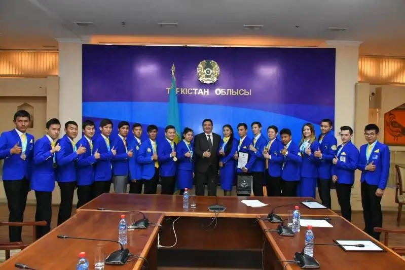 Победителей чемпионата «WorldSkills Kazakhstan-2019» наградили в Туркестанской области