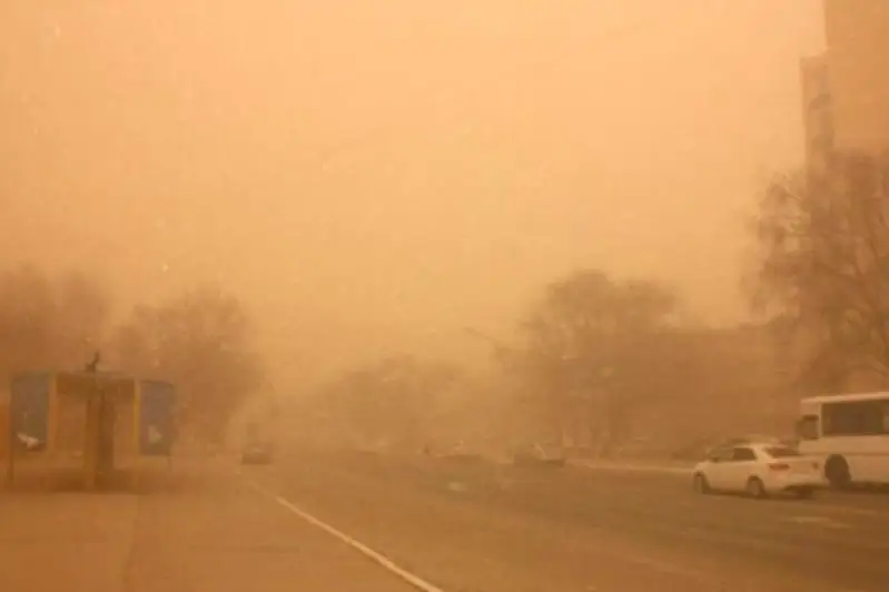 Пыльная буря ожидается в Мангистауской и Туркестанской областях