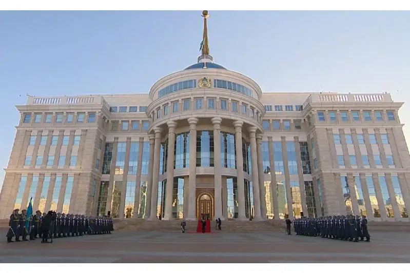 Торжественная церемония поднятия государственного флага РК прошла в Акорде