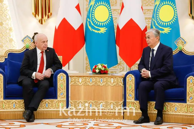 Касым-Жомарт Токаев: Для Казахстана  Швейцария - очень важный партнер в Европе
