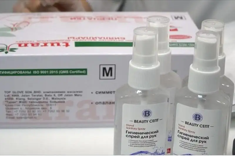 В каких аптеках можно купить маски и антисептики в Нур-Султане