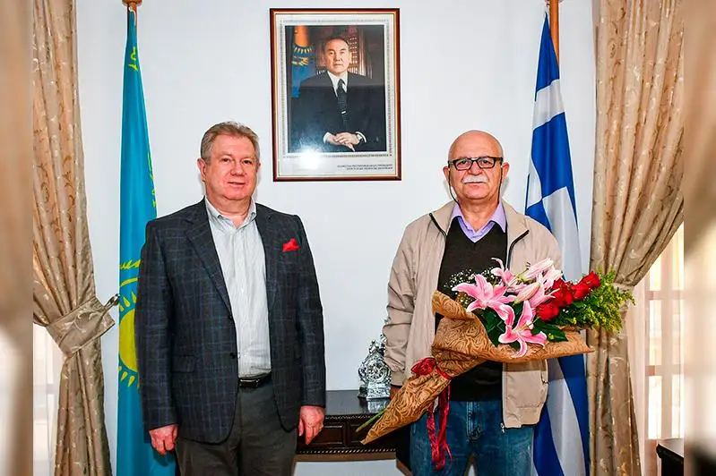 В Греции отметили юбилей легенды «Кайрата» Е.Пехлеваниди