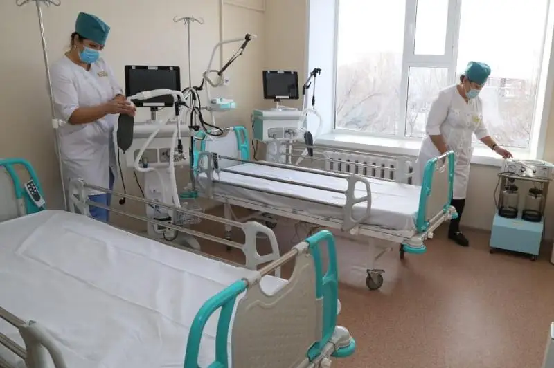 Пульмопровизорный госпиталь отремонтировали в Абае