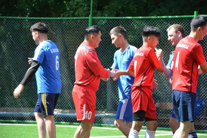 Правоохранительные структуры сыграли в футбол в Акмолинской области